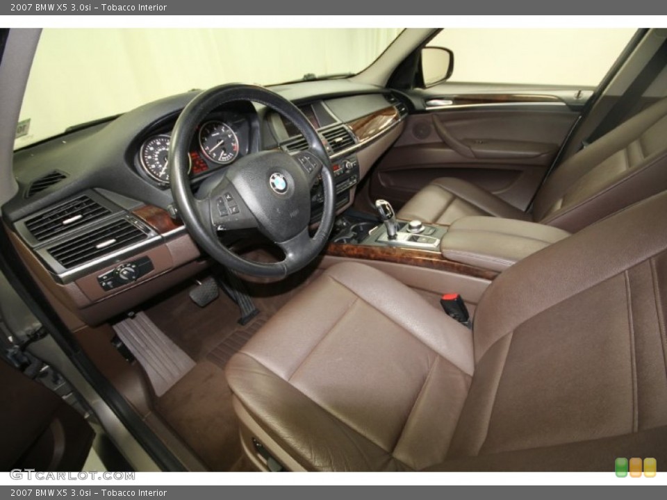 Tobacco 2007 BMW X5 Interiors