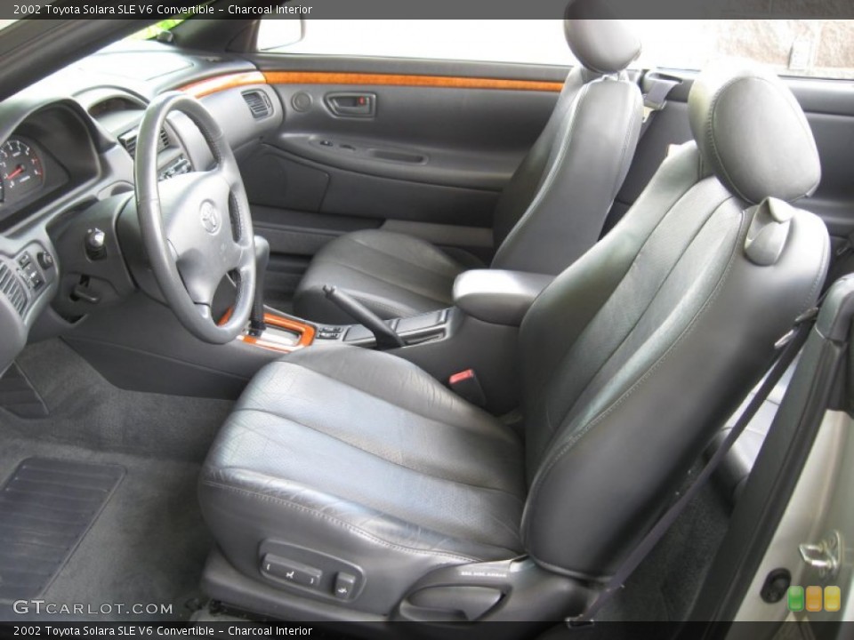 Charcoal Interior Photo For The 2002 Toyota Solara Sle V6