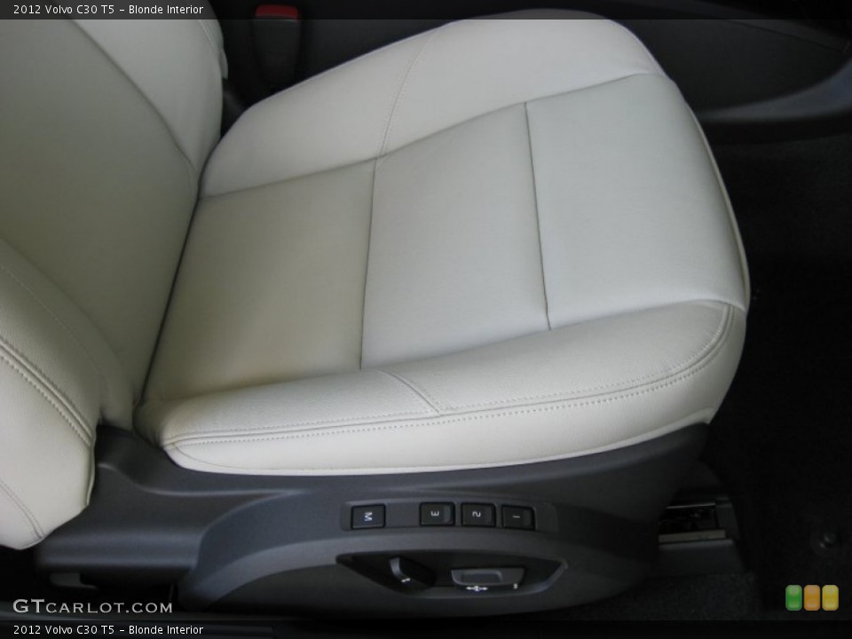 Blonde Interior Front Seat for the 2012 Volvo C30 T5 #66303181