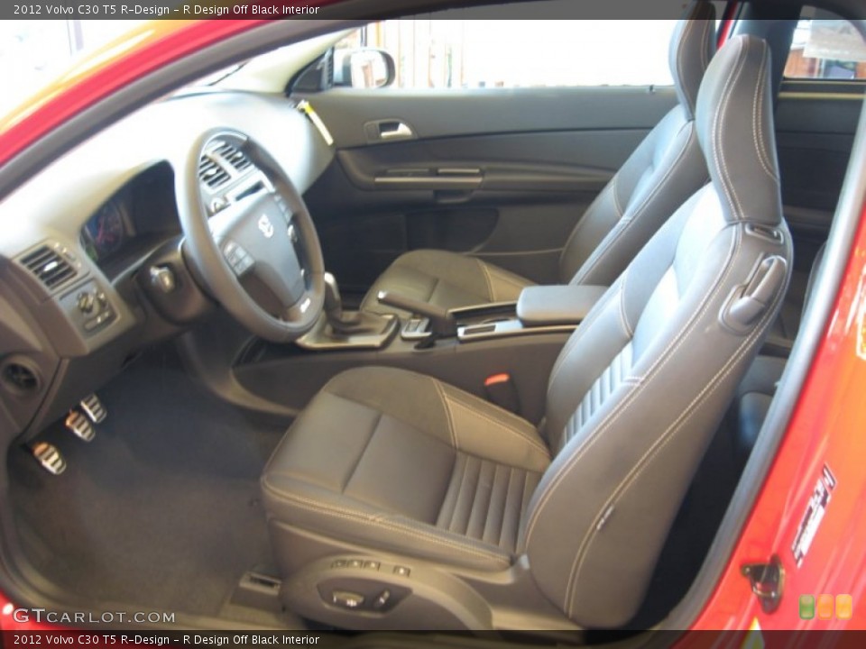 R Design Off Black Interior Photo for the 2012 Volvo C30 T5 R-Design #66303299