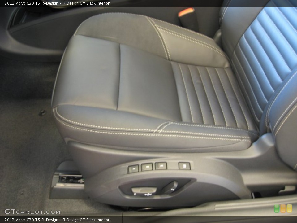 R Design Off Black Interior Front Seat for the 2012 Volvo C30 T5 R-Design #66303308