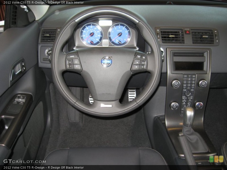 R Design Off Black Interior Dashboard for the 2012 Volvo C30 T5 R-Design #66303370