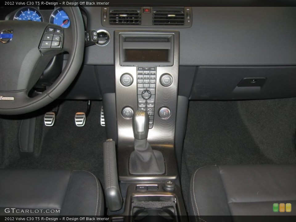 R Design Off Black Interior Controls for the 2012 Volvo C30 T5 R-Design #66303378