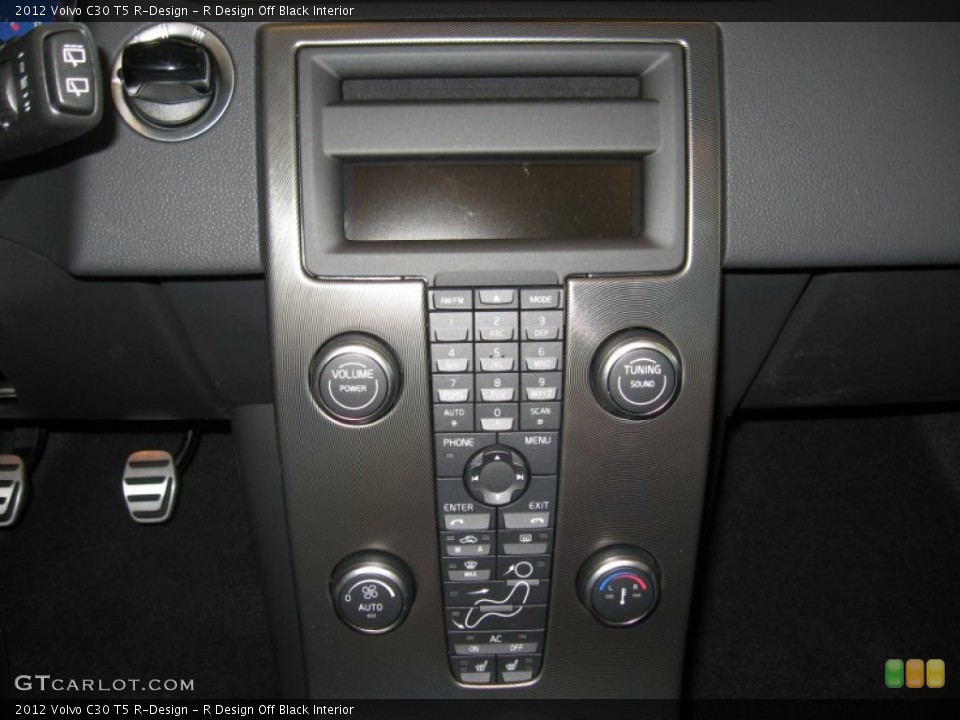 R Design Off Black Interior Controls for the 2012 Volvo C30 T5 R-Design #66303386