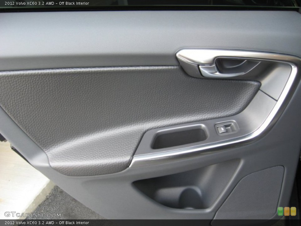 Off Black Interior Door Panel for the 2012 Volvo XC60 3.2 AWD #66303613