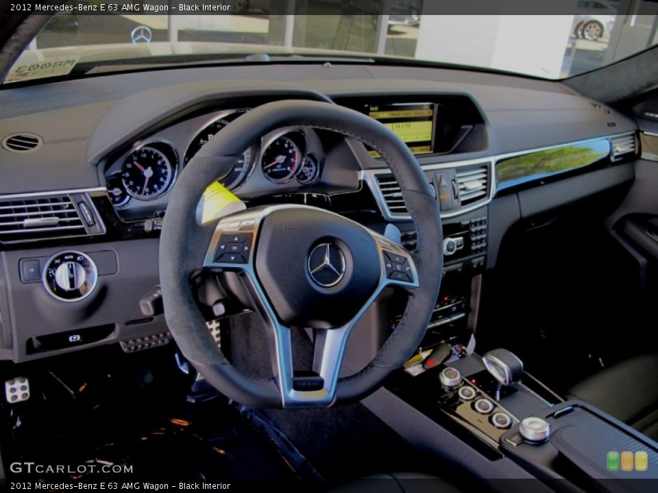 Black Interior Dashboard for the 2012 Mercedes-Benz E 63 AMG Wagon #66304022