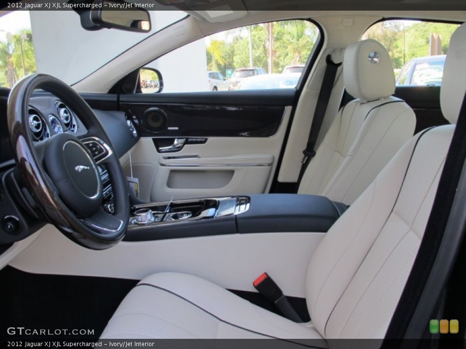 Ivory/Jet Interior Photo for the 2012 Jaguar XJ XJL Supercharged #66304084