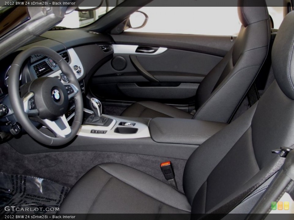 Black Interior Photo for the 2012 BMW Z4 sDrive28i #66304139