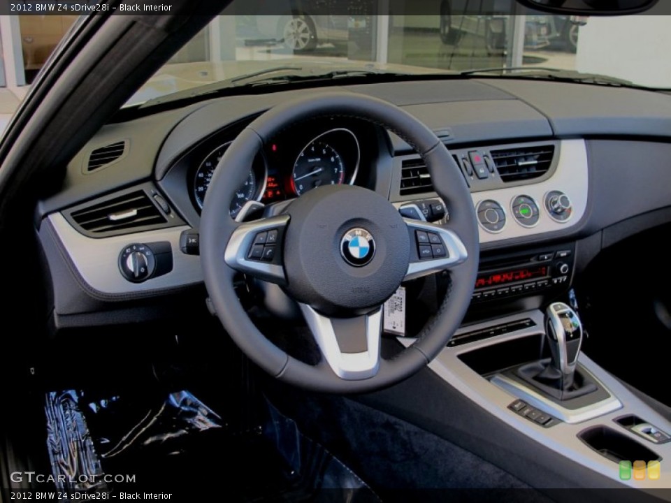 Black Interior Dashboard for the 2012 BMW Z4 sDrive28i #66304148