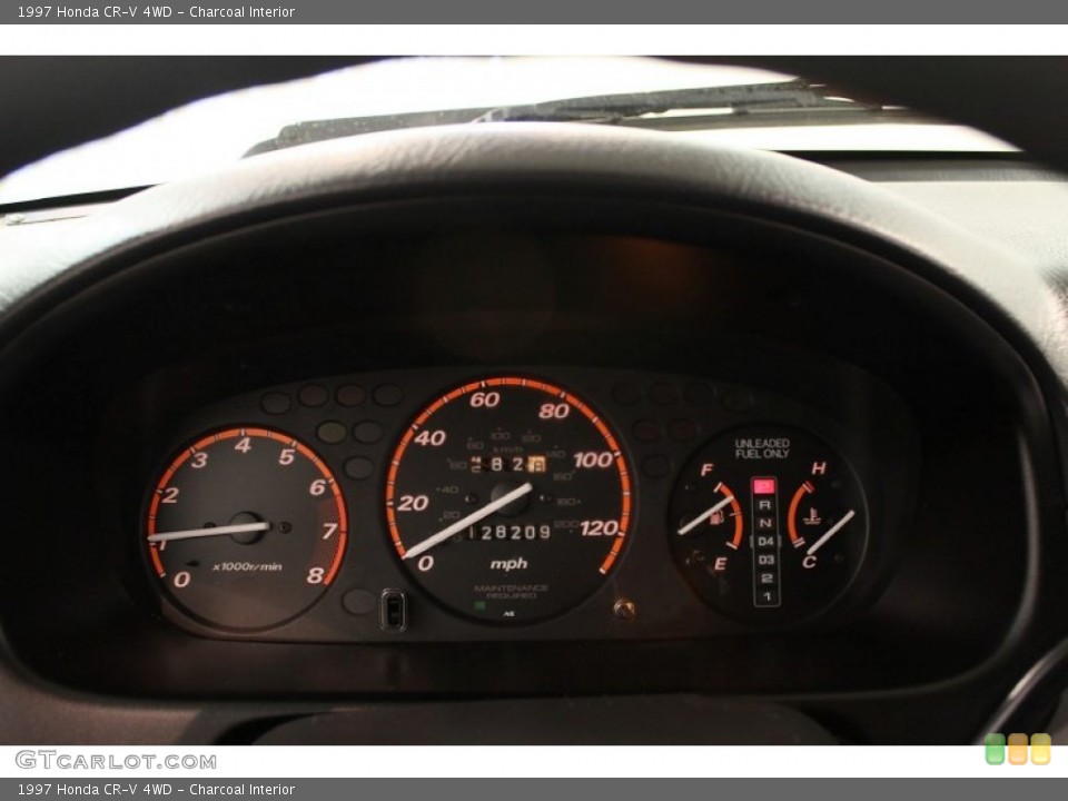 Charcoal Interior Gauges for the 1997 Honda CR-V 4WD #66305087