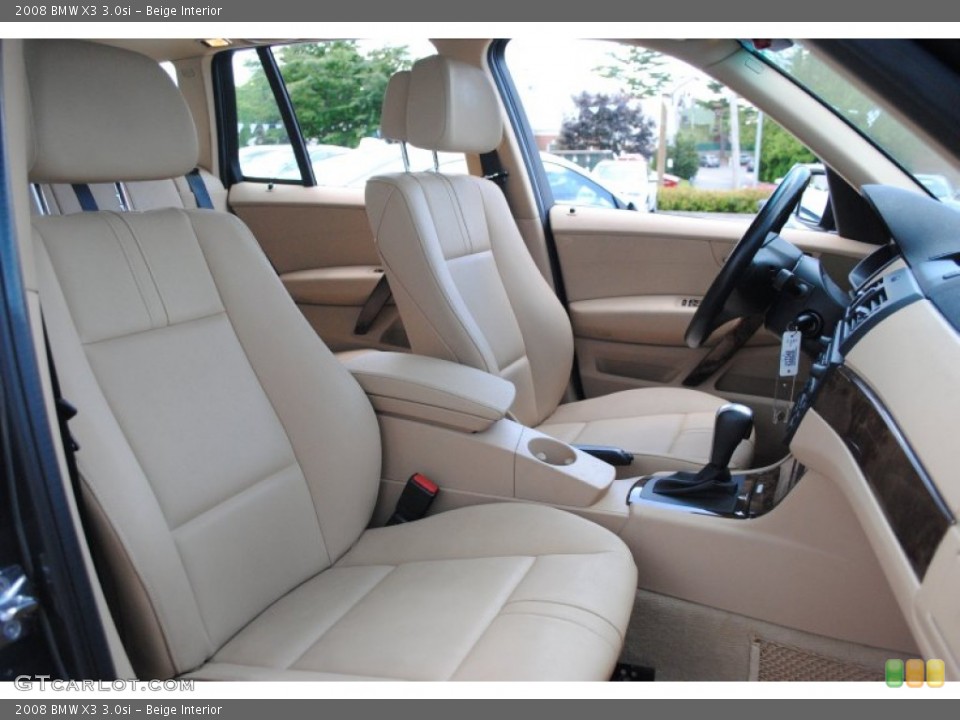Beige Interior Photo for the 2008 BMW X3 3.0si #66308588