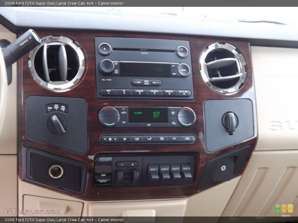 Camel Interior Controls for the 2008 Ford F250 Super Duty Lariat Crew Cab 4x4 #66309731