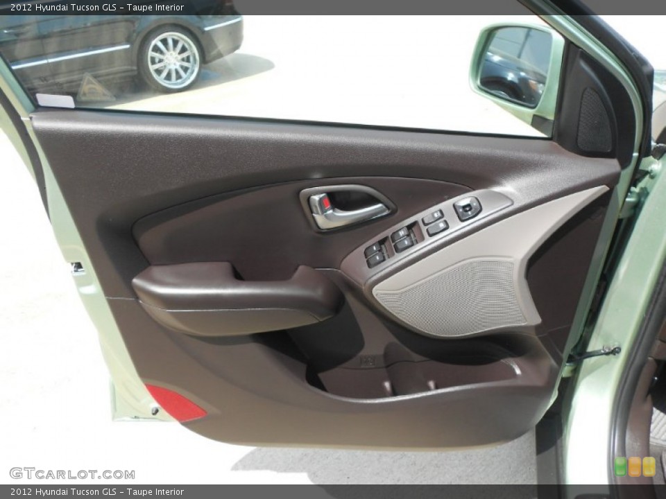 Taupe Interior Door Panel for the 2012 Hyundai Tucson GLS #66312284