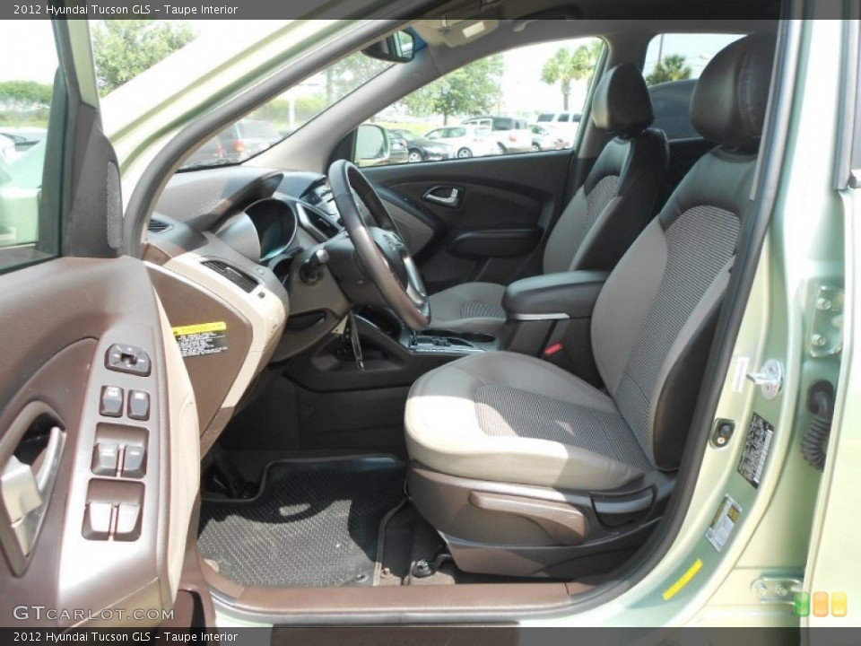 Taupe Interior Photo for the 2012 Hyundai Tucson GLS #66312293