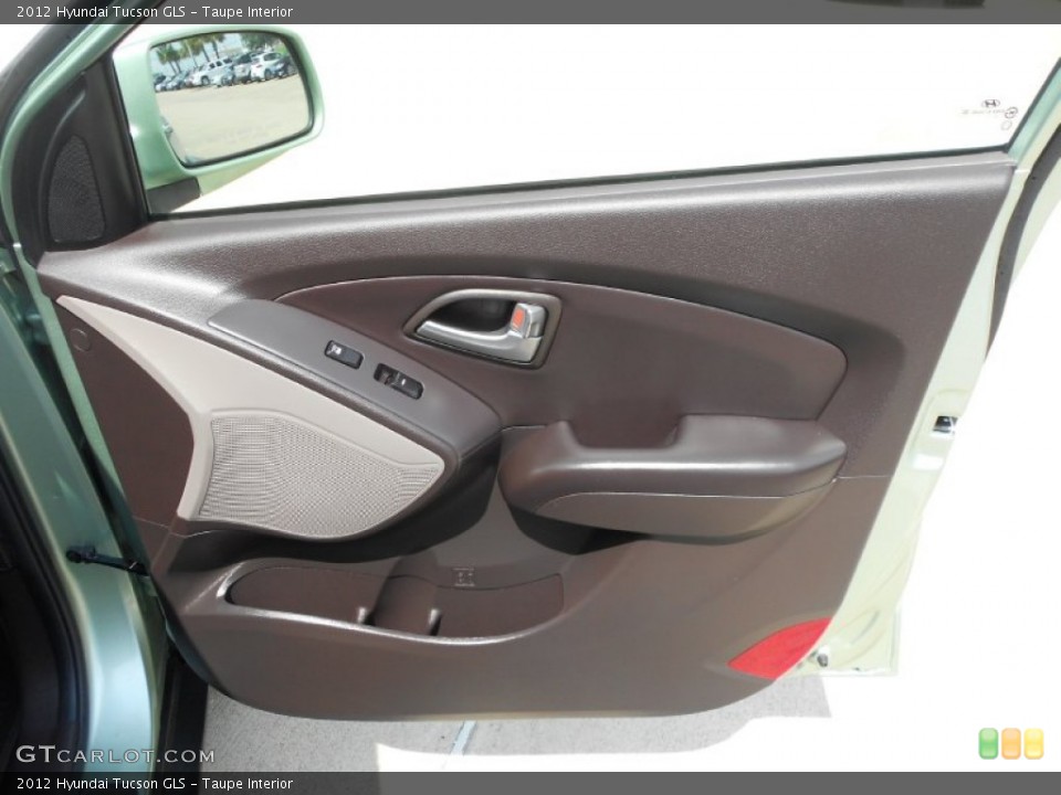Taupe Interior Door Panel for the 2012 Hyundai Tucson GLS #66312311