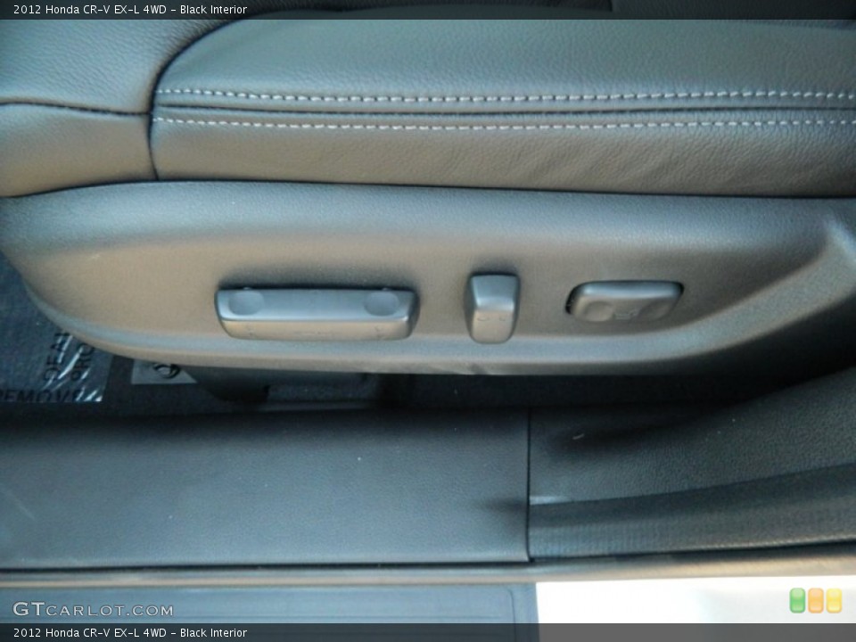 Black Interior Front Seat for the 2012 Honda CR-V EX-L 4WD #66312914