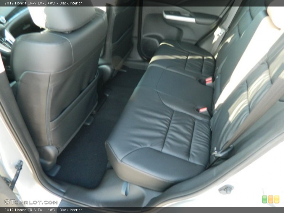 Black Interior Photo for the 2012 Honda CR-V EX-L 4WD #66312941
