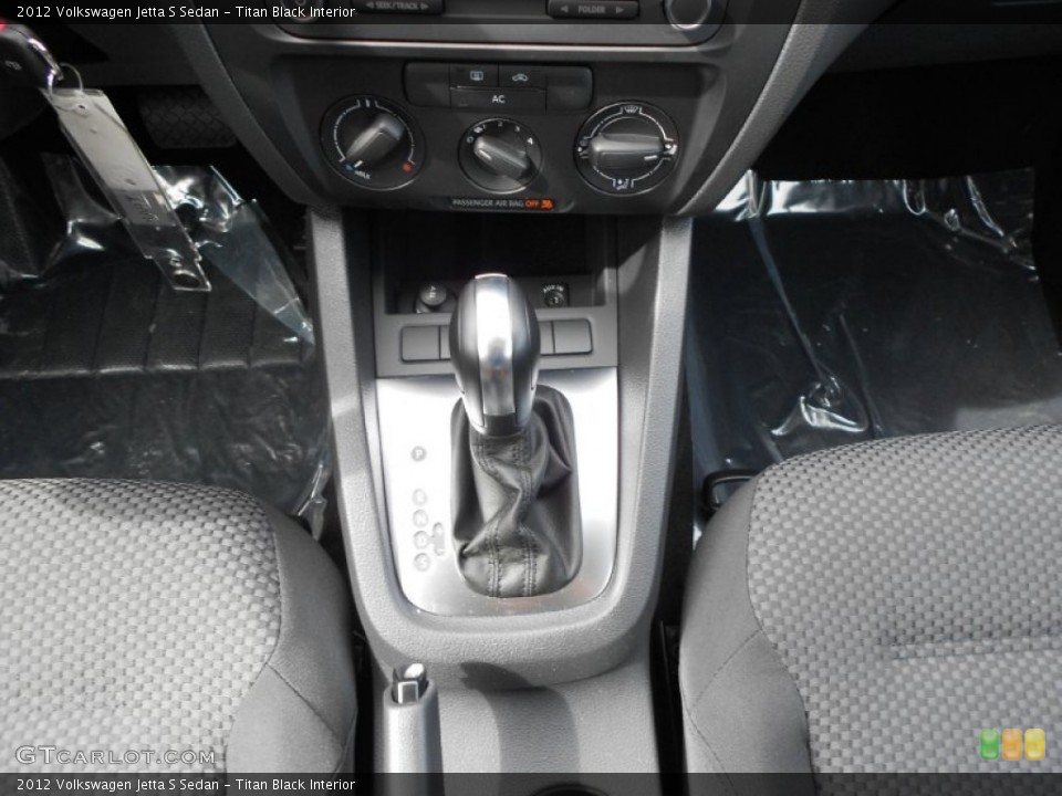 Titan Black Interior Transmission for the 2012 Volkswagen Jetta S Sedan #66313439