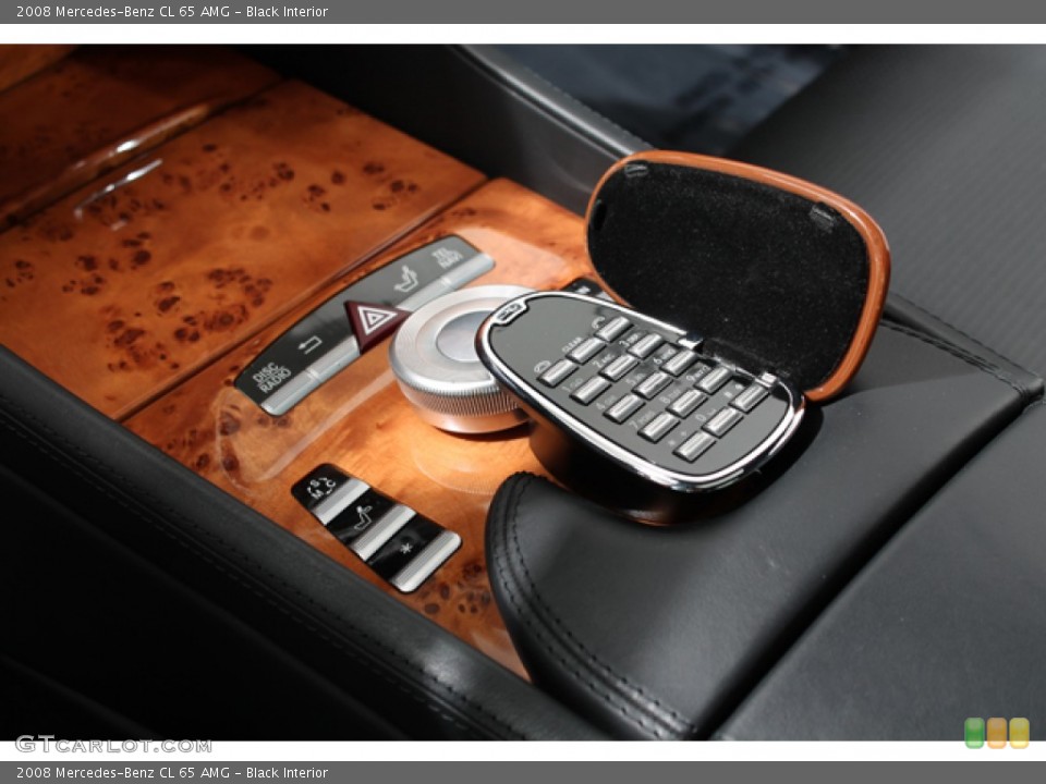 Black Interior Controls for the 2008 Mercedes-Benz CL 65 AMG #66314703