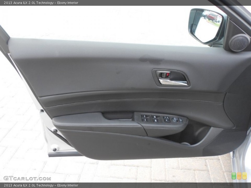 Ebony Interior Door Panel for the 2013 Acura ILX 2.0L Technology #66315639