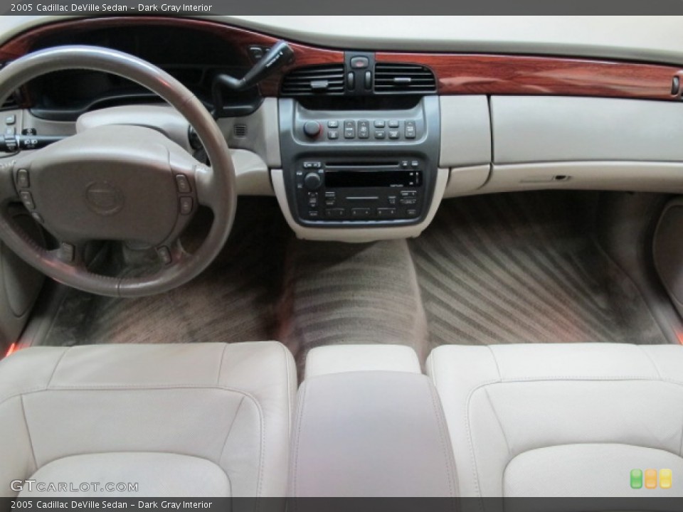 Dark Gray Interior Dashboard for the 2005 Cadillac DeVille Sedan #66317403