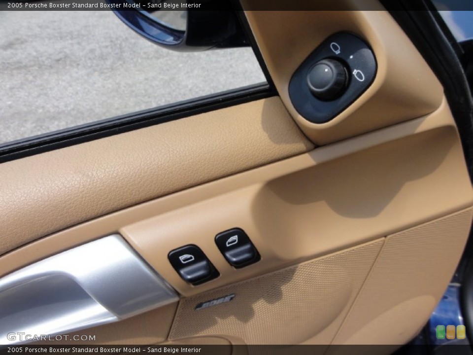 Sand Beige Interior Controls for the 2005 Porsche Boxster  #66318057
