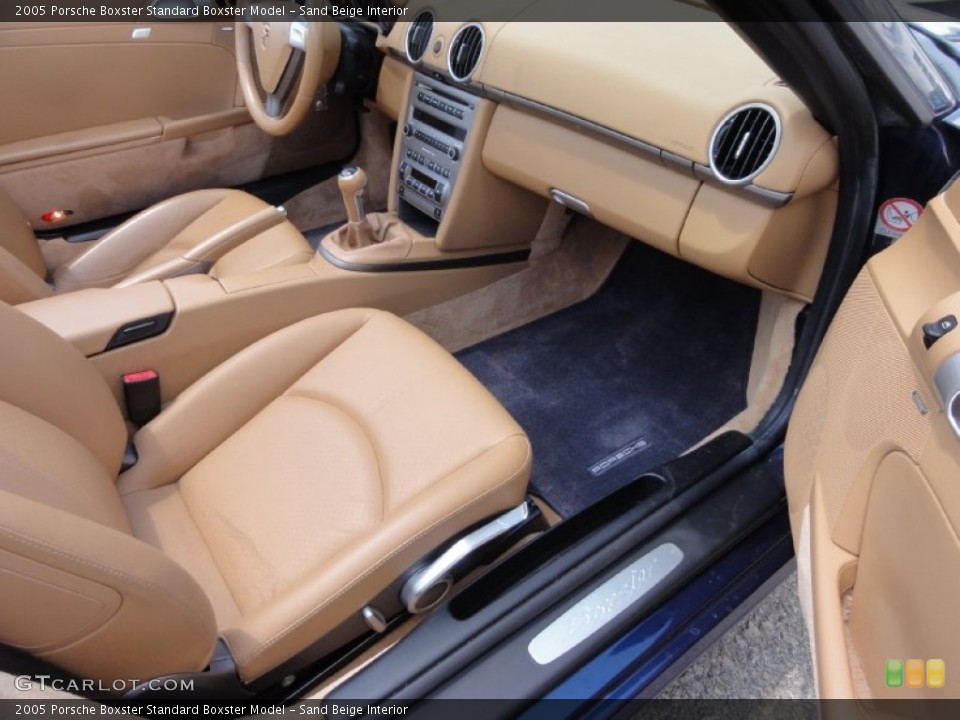 Sand Beige Interior Photo for the 2005 Porsche Boxster  #66318084
