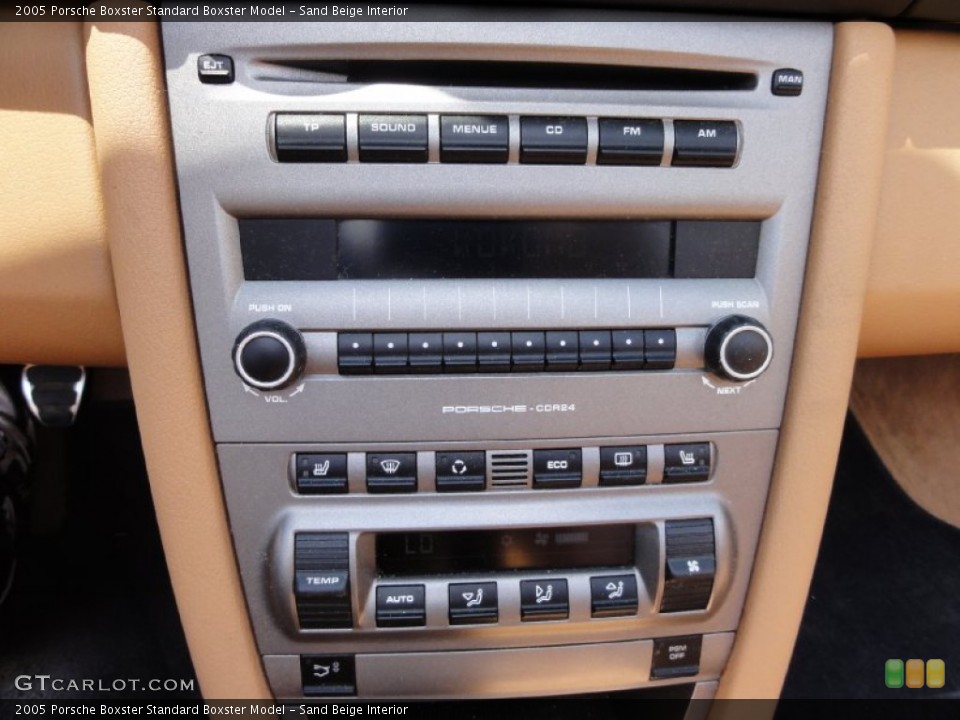 Sand Beige Interior Controls for the 2005 Porsche Boxster  #66318234