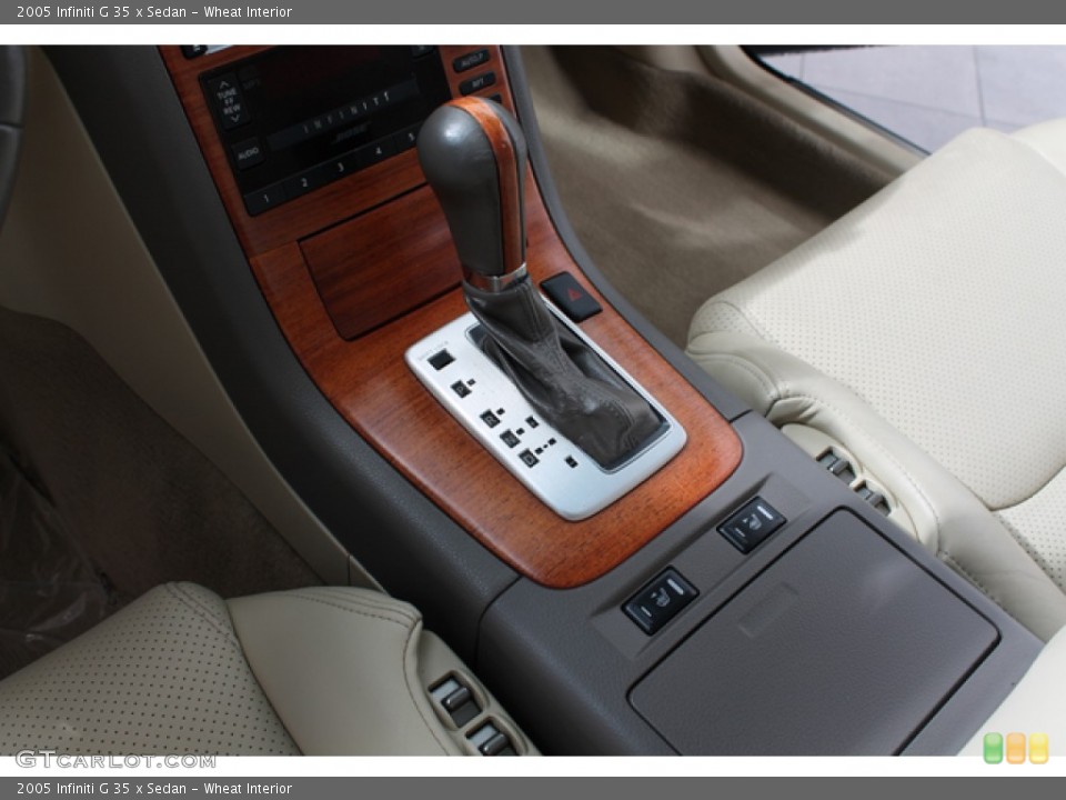 Wheat Interior Transmission for the 2005 Infiniti G 35 x Sedan #66318237