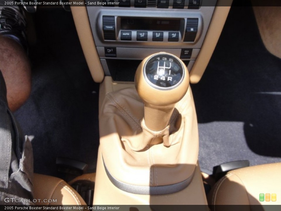 Sand Beige Interior Transmission for the 2005 Porsche Boxster  #66318243