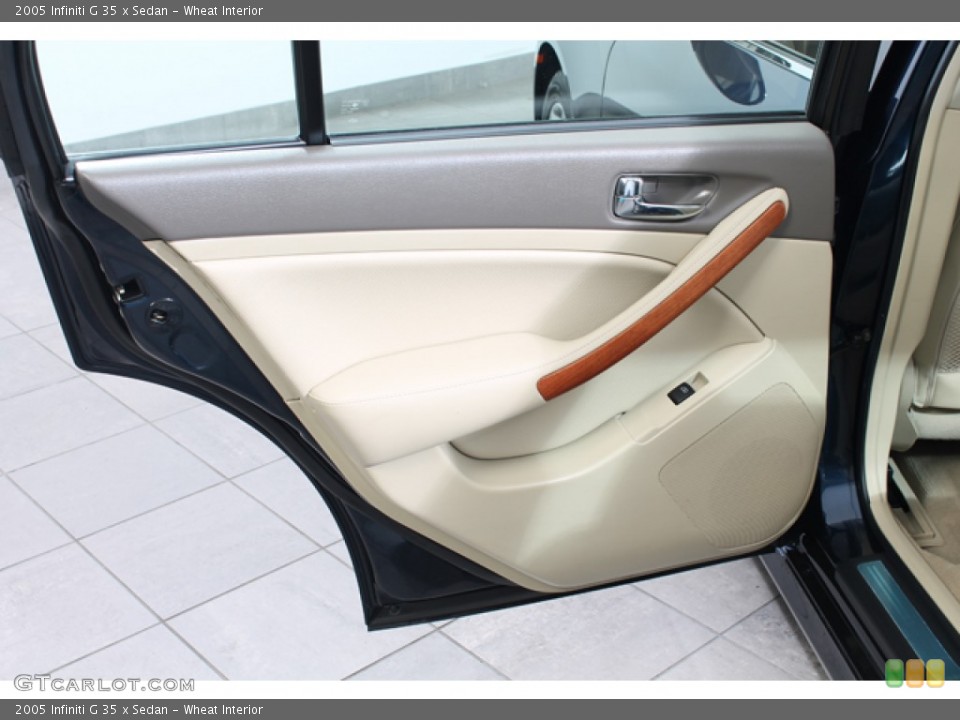Wheat Interior Door Panel for the 2005 Infiniti G 35 x Sedan #66318279