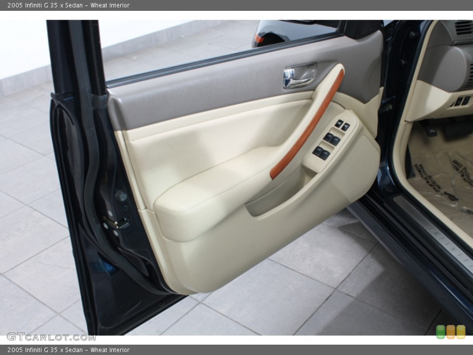 Wheat Interior Door Panel for the 2005 Infiniti G 35 x Sedan #66318288