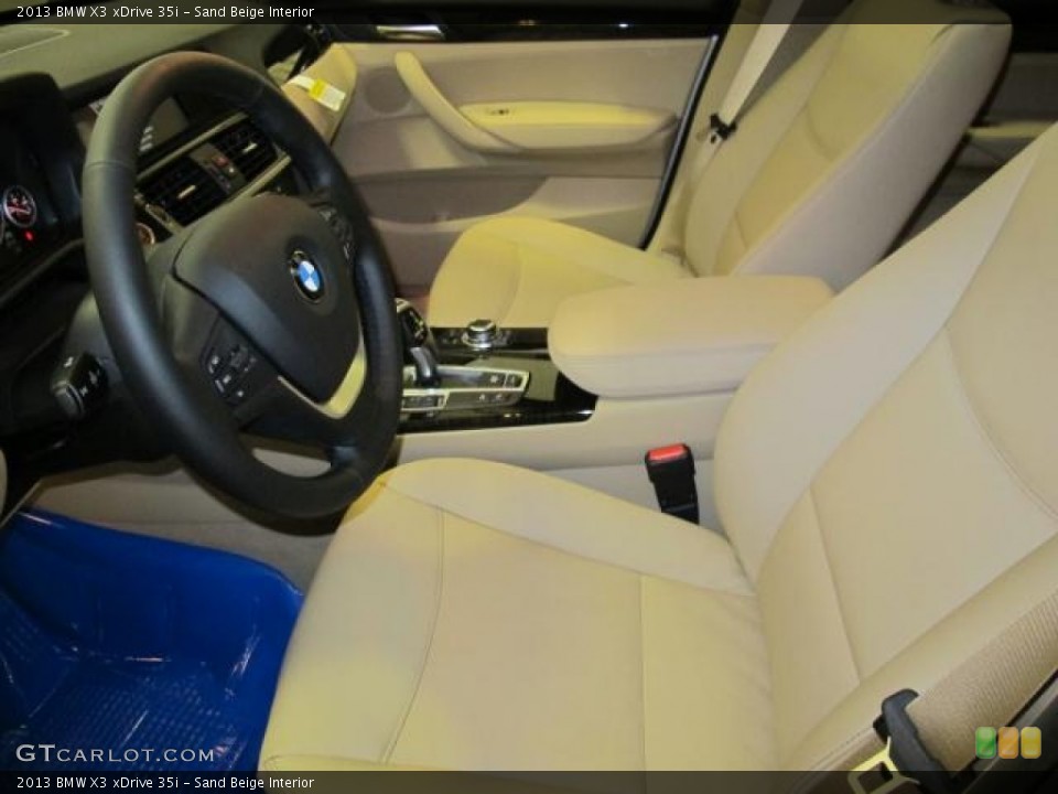 Sand Beige Interior Photo for the 2013 BMW X3 xDrive 35i #66321576