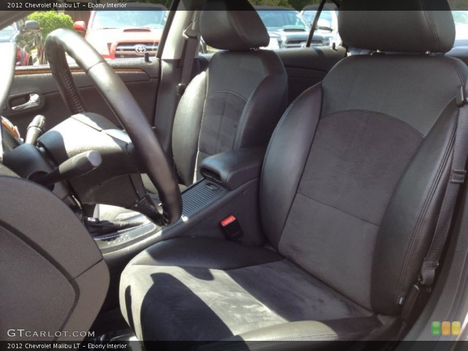 Ebony Interior Photo for the 2012 Chevrolet Malibu LT #66321858