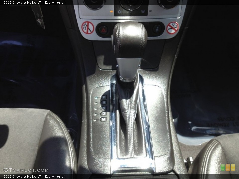 Ebony Interior Transmission for the 2012 Chevrolet Malibu LT #66321886