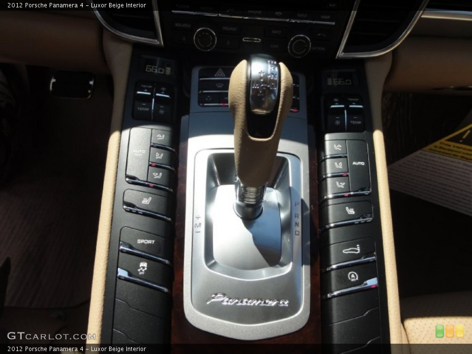 Luxor Beige Interior Transmission for the 2012 Porsche Panamera 4 #66323526
