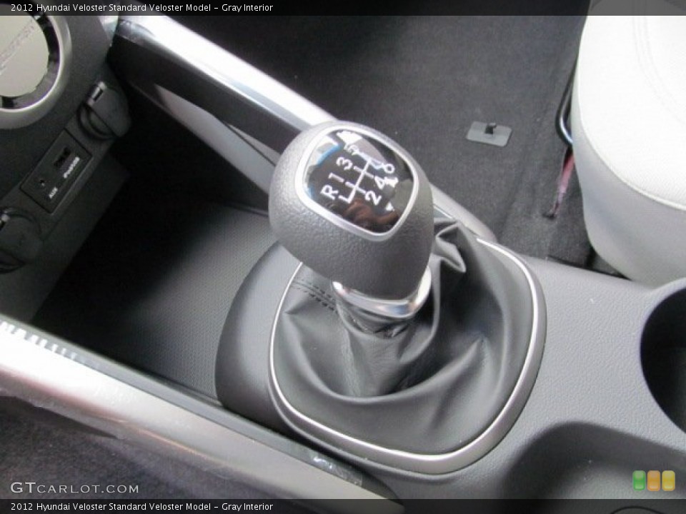 Gray Interior Transmission for the 2012 Hyundai Veloster  #66329802