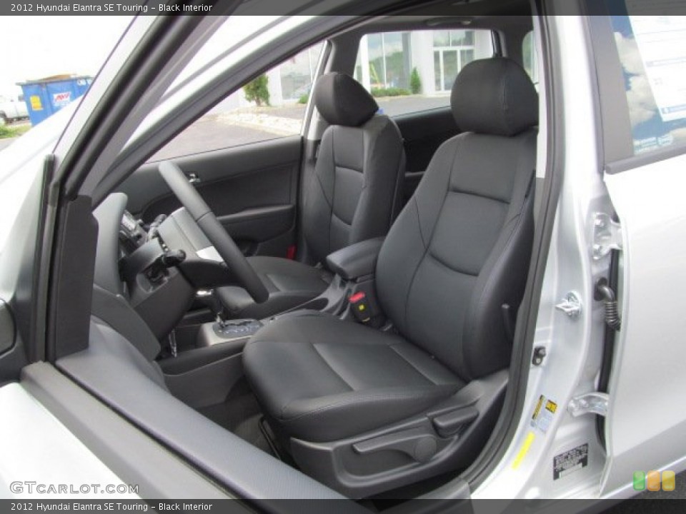 Black Interior Photo for the 2012 Hyundai Elantra SE Touring #66330545