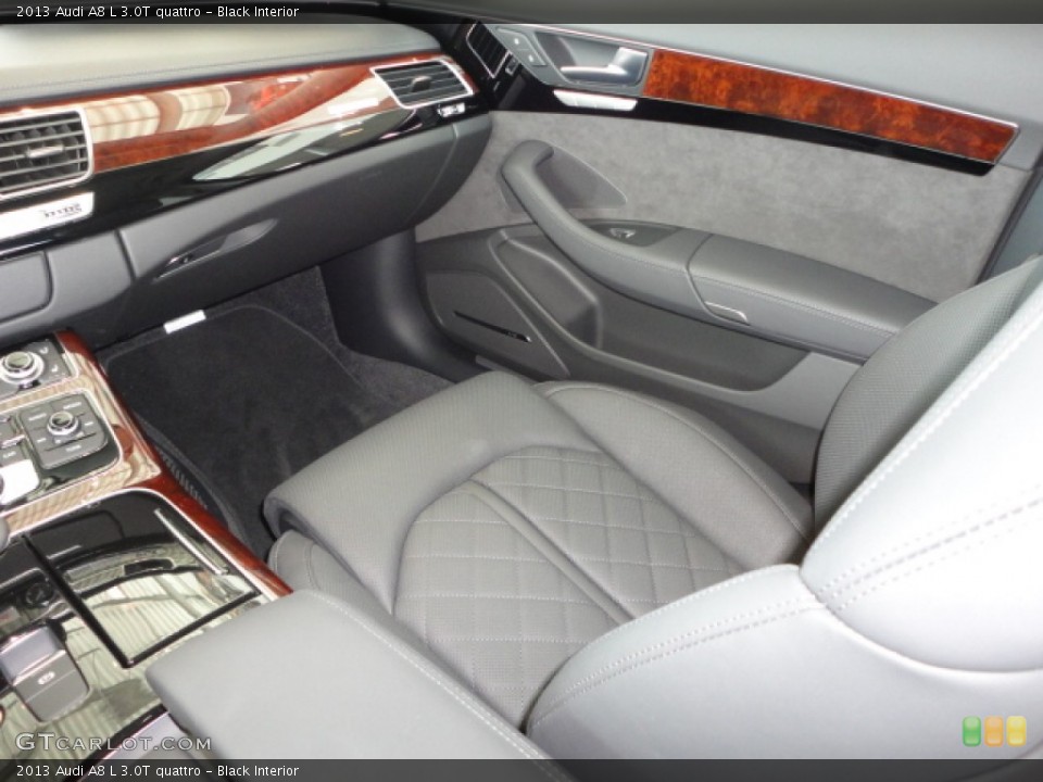 Black Interior Photo for the 2013 Audi A8 L 3.0T quattro #66332475