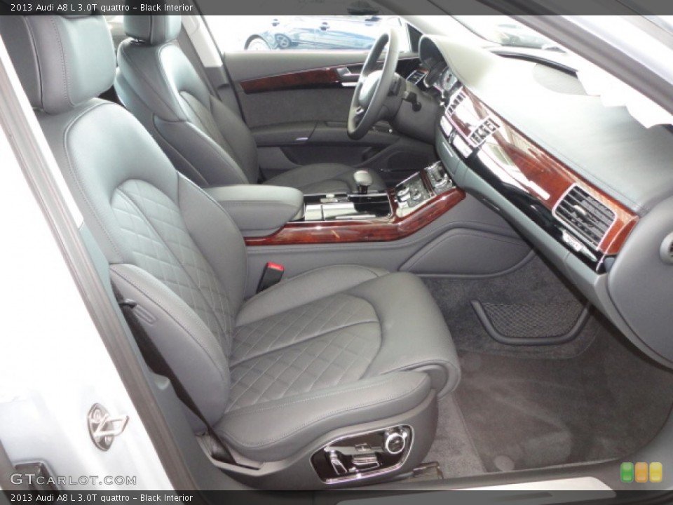 Black Interior Photo for the 2013 Audi A8 L 3.0T quattro #66332481