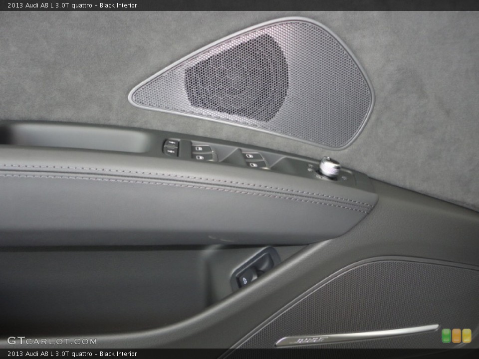Black Interior Controls for the 2013 Audi A8 L 3.0T quattro #66332490