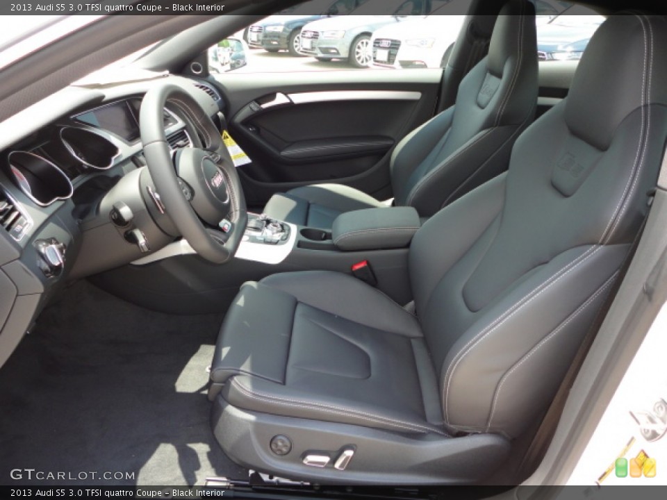 Black Interior Photo for the 2013 Audi S5 3.0 TFSI quattro Coupe #66332727