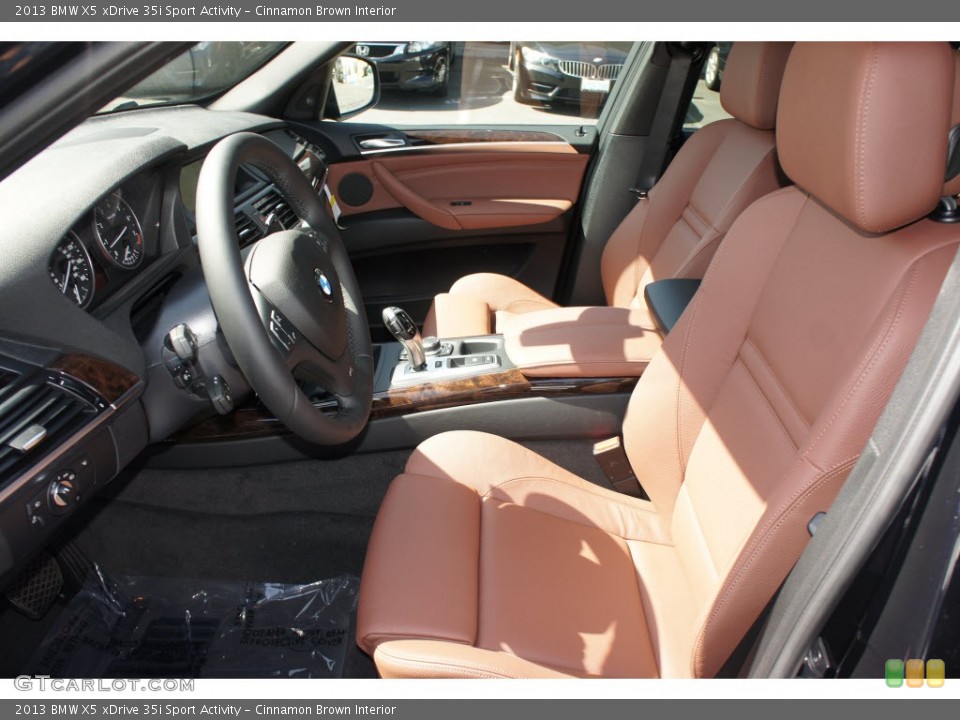 Cinnamon Brown Interior Front Seat for the 2013 BMW X5 xDrive 35i Sport Activity #66335193