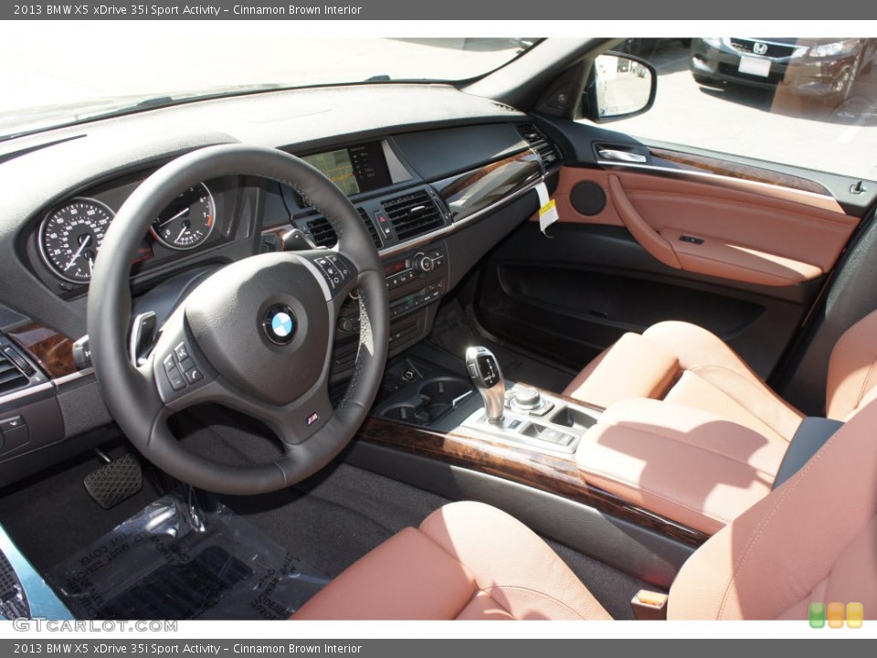 Cinnamon Brown Interior Prime Interior for the 2013 BMW X5 xDrive 35i Sport Activity #66335199