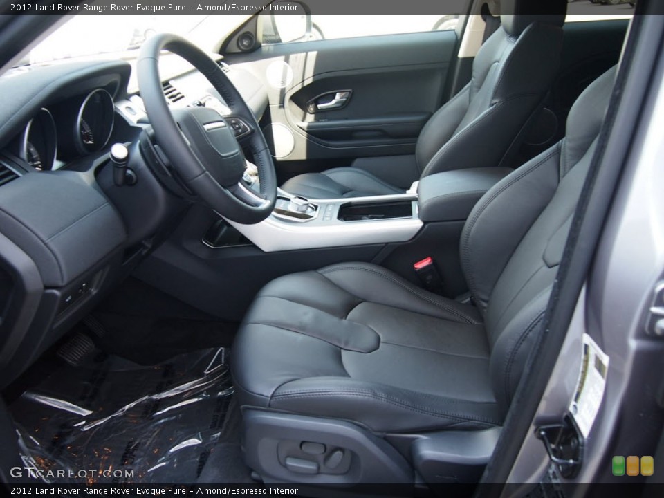 Almond/Espresso Interior Photo for the 2012 Land Rover Range Rover Evoque Pure #66336210