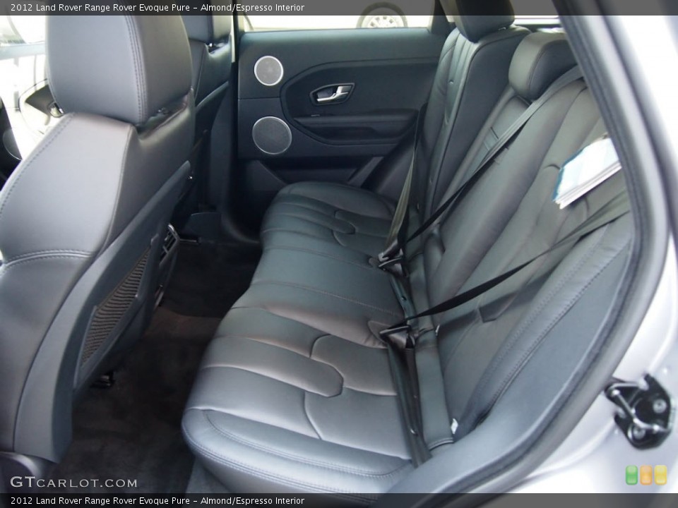 Almond/Espresso Interior Photo for the 2012 Land Rover Range Rover Evoque Pure #66336213