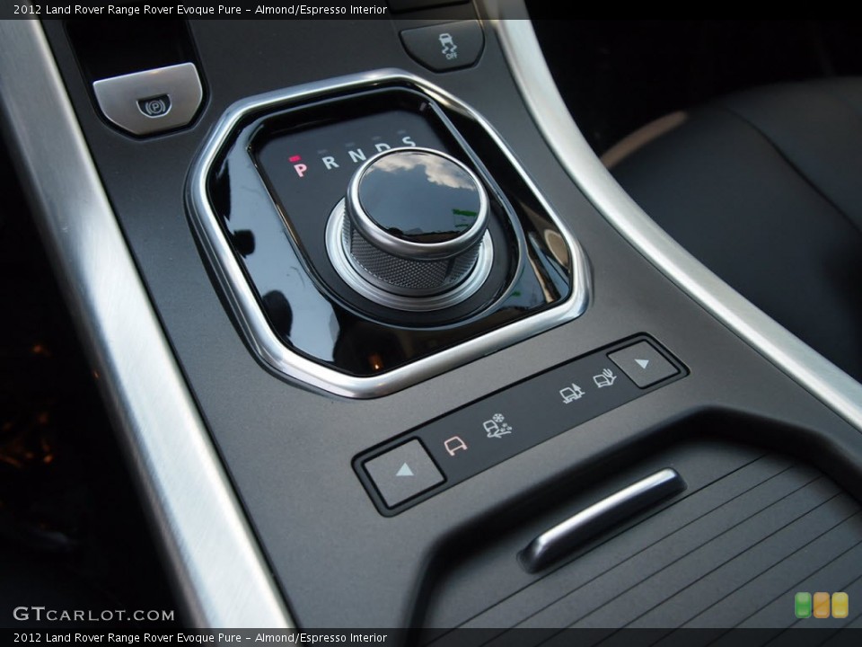 Almond/Espresso Interior Transmission for the 2012 Land Rover Range Rover Evoque Pure #66336228
