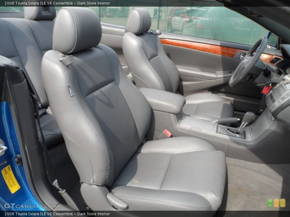 Dark Stone Interior Photo for the 2008 Toyota Solara SLE V6 Convertible #66336507