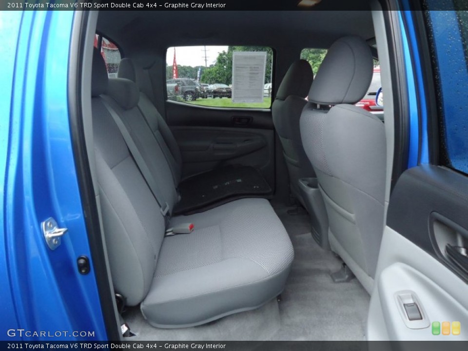 Graphite Gray Interior Photo for the 2011 Toyota Tacoma V6 TRD Sport Double Cab 4x4 #66339557