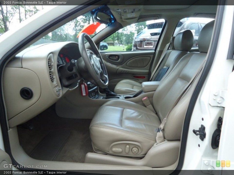 Taupe Interior Photo for the 2003 Pontiac Bonneville SLE #66340475